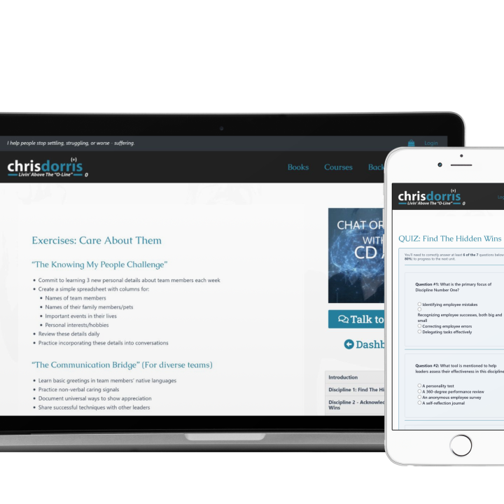Leadership Unlocked 11 Disciplines - Course - Device Mockup 03