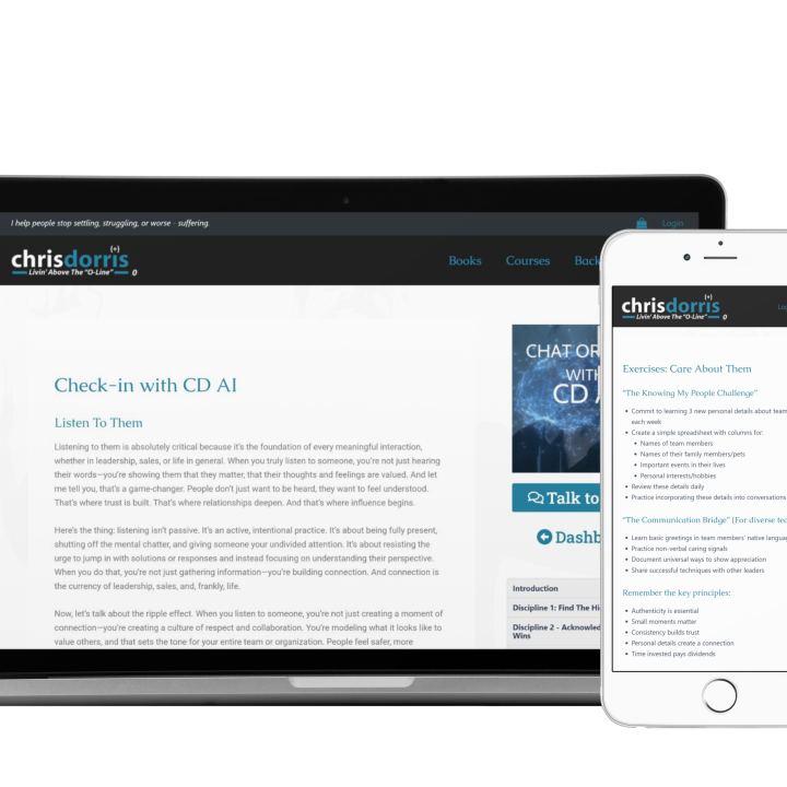 Leadership Unlocked 11 Disciplines - Course - Device Mockup 04