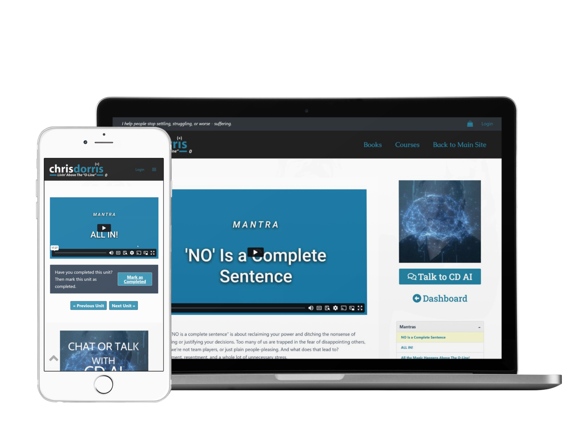 Mantras - Course - Device Mockup 01