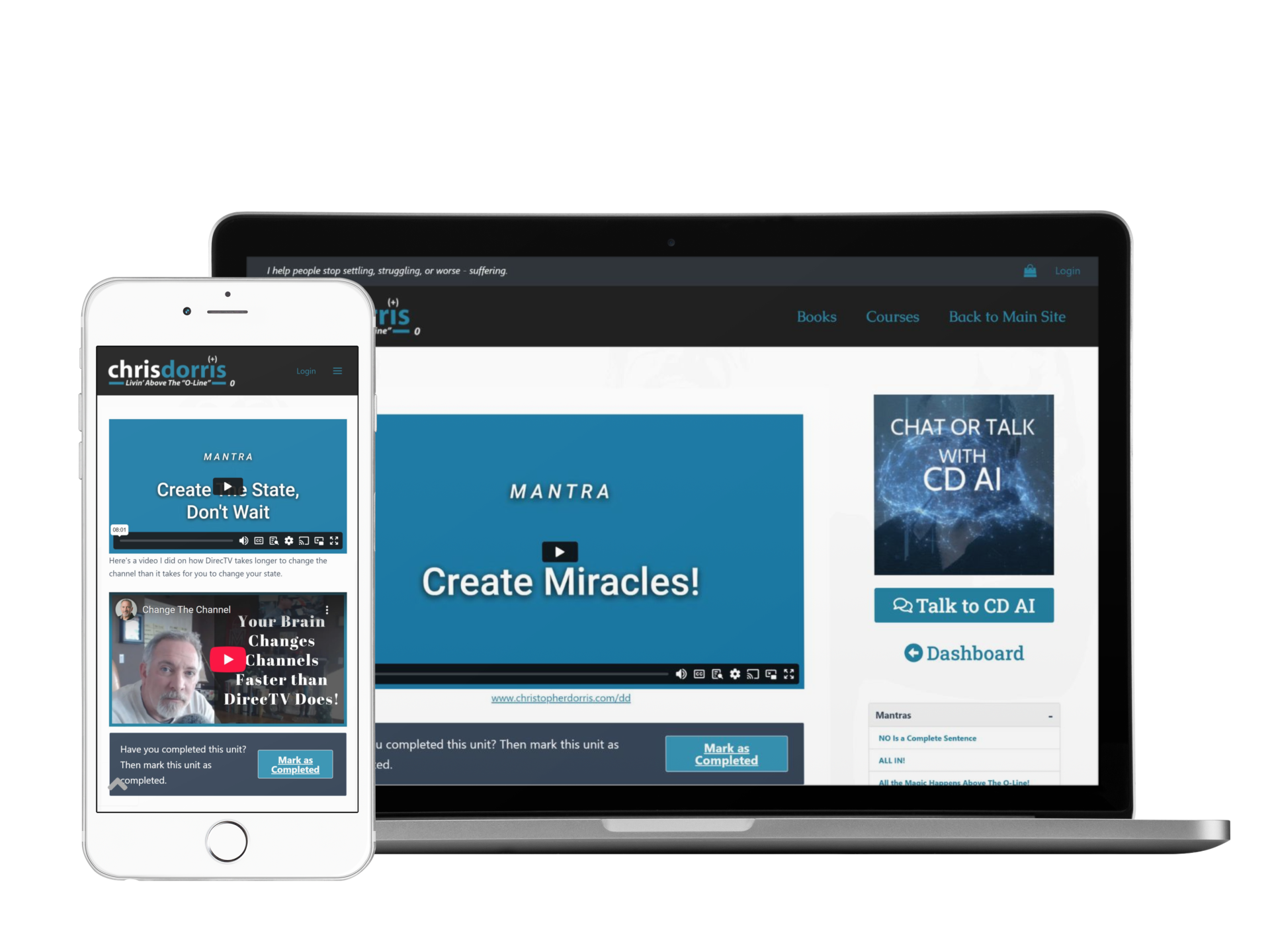 Mantras - Course - Device Mockup 02